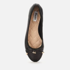 Dune Women's Hartlyn Leather Ballet Flats - Black -Vans || Clarks || Ugg Sales 13412964 2114928080277022