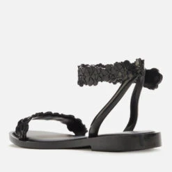 Melissa X Viktor And Rolf Women's Blossom Wave Sandals - Black -Vans || Clarks || Ugg Sales 13449019 1384933458409278