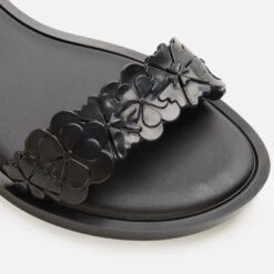 Melissa X Viktor And Rolf Women's Blossom Wave Sandals - Black -Vans || Clarks || Ugg Sales 13449019 3714933458462558