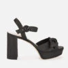 Ted Baker Women's Kenziie Platform Heeled Sandals - Black -Vans || Clarks || Ugg Sales 13450958 1334924122104532