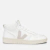 Veja Men's V-15 Leather Hi-Top Trainers - Extra White/Natural 2 Veja Men's V-15 Leather Hi-Top Trainers - Extra White/Natural -Vans || Clarks || Ugg Sales 13451954 5315065110073071