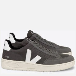 Veja Men's V-12 B-Mesh Vegan Trainers - Grafite/White -Vans || Clarks || Ugg Sales 13451972 1704956267057261