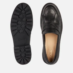 Clarks Women's Orinococ 2 Leather Loafers - Black -Vans || Clarks || Ugg Sales 13452885 5915025759596400