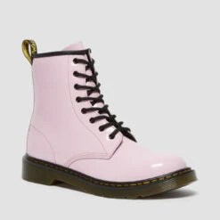 Dr. Martens Youth 1460 Patent Lamper Boots - Pale Pink -Vans || Clarks || Ugg Sales 13454443 2034940425776768