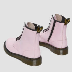 Dr. Martens Youth 1460 Patent Lamper Boots - Pale Pink -Vans || Clarks || Ugg Sales 13454443 6684940425830318