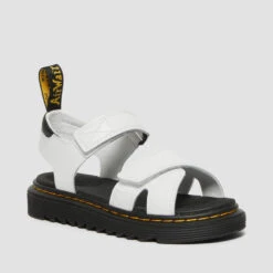 Dr. Martens Kids' Vossie Lamper Sandal - White