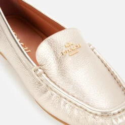 Coach Women's Marley Metallic Leather Driving Shoes - Champagne 9 Coach Women's Marley Metallic Leather Driving Shoes - Champagne -Vans || Clarks || Ugg Sales 13455643 5644924145207103