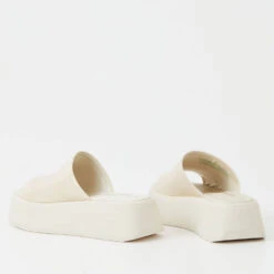 Vagabond Women's Courtney Leather Flatform Mules - Off White -Vans || Clarks || Ugg Sales 13494394 6665043860381373