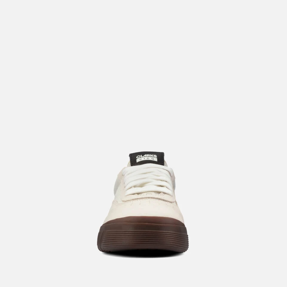 Clarks Youth Cica Trainers - Off White Suede 7 Clarks Youth Cica Trainers - Off White Suede - Image 5