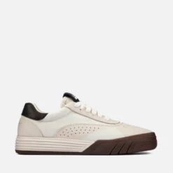 Featured Products 7 Clarks Youth Cica Trainers - Off White Suede