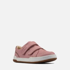 Clarks Kids' Fawn Solo Trainers - Light Pink Lea -Vans || Clarks || Ugg Sales 13523267 1444940433809769