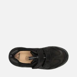 Clarks Kids' Scooter Run School Shoes - Black Leather -Vans || Clarks || Ugg Sales 13523496 1394940442462204