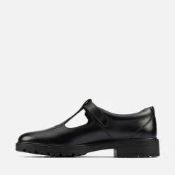 Clarks Youth Dempster Bar School Shoes - Black Leather -Vans || Clarks || Ugg Sales 13523517 3434940445182157