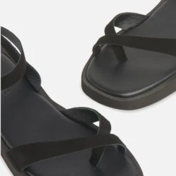 Whistles Women's Renzo Chunky Toe Loop Sandals - Black -Vans || Clarks || Ugg Sales 13526950 1844943639041578
