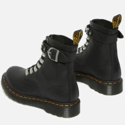 Dr. Martens Women's 1460 Pascal Chain Leather 8-Eye Boots - Black -Vans || Clarks || Ugg Sales 13527915 1404959177241857
