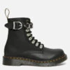 Dr. Martens Women's 1460 Pascal Chain Leather 8-Eye Boots - Black -Vans || Clarks || Ugg Sales 13527915 1654959177037143