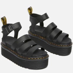 Dr. Martens Women's Blaire Quad Sandals - Black -Vans || Clarks || Ugg Sales 13527978 1664945861878765