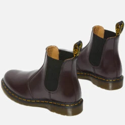 Dr. Martens Men's 2976 Smooth Leather Chelsea Boots - Burgundy -Vans || Clarks || Ugg Sales 13528012 7604959178346652
