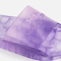 Coach Women's Ulyssa Slide Sandals - Violet -Vans || Clarks || Ugg Sales 13528238 1184938656568321