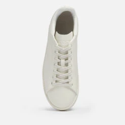 Lacoste Women's Court Zero 0722 1 Leather Cupsole Trainers - Off White/Off White -Vans || Clarks || Ugg Sales 13528592 1524957289767719