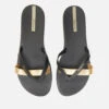 Ipanema Women's Kirei 21 Flip Flops - Black/Gold -Vans || Clarks || Ugg Sales 13530218 4584945443955848