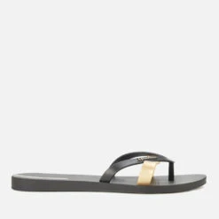 Ipanema Women's Kirei 21 Flip Flops - Black/Gold -Vans || Clarks || Ugg Sales 13530218 5084945444012680