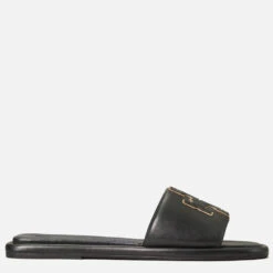 Tory Burch Women's Double T Sport Slide Sandals - Black -Vans || Clarks || Ugg Sales 13554759 1674938131804508