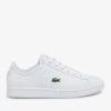 Lacoste Junior Carnaby Evo Trainers - White 1 Lacoste Junior Carnaby Evo Trainers - White -Vans || Clarks || Ugg Sales 13559345 1884935520024047