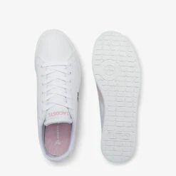 Lacoste Junior Carnaby Evo Trainers - White -Vans || Clarks || Ugg Sales 13559345 1934935520174131
