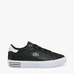 Lacoste Infant Powercourt Trainers - Black