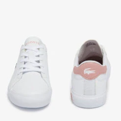 Lacoste Kids' Powercourt 0721 Trainers - White/Pink 12 Lacoste Kids' Powercourt 0721 Trainers - White/Pink -Vans || Clarks || Ugg Sales 13559423 1574935522322293