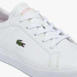 Lacoste Kids' Powercourt 0721 Trainers - White/Pink 13 Lacoste Kids' Powercourt 0721 Trainers - White/Pink -Vans || Clarks || Ugg Sales 13559423 2084935522364707
