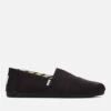 TOMS Women's Alpargata Vegan Canvas Pumps - Black/Black -Vans || Clarks || Ugg Sales 13624793 8455057929312911