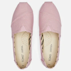 TOMS Women's Alpargata Vegan Canvas Pumps - Chalk Pink Heritage -Vans || Clarks || Ugg Sales 13624800 6094961759545878