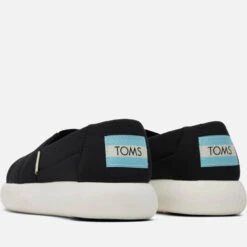 TOMS Women's Alpargata Mallow Vegan Pumps - Black Matte Woven -Vans || Clarks || Ugg Sales 13624821 1754961760130176