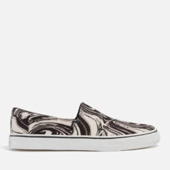 TOMS Men's Alpargata Fenix Vegan Canvas Trainers - Black Psychedelic