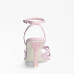 Guess Women's Dezza Leather Heeled Sandals - Lilac -Vans || Clarks || Ugg Sales 13629675 1774938913373919