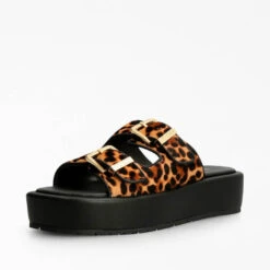 Guess Women's Ramod Flatform Sandals - Leopard -Vans || Clarks || Ugg Sales 13629715 7764938914347119