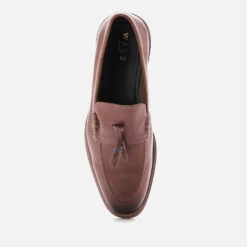 Walk London Men's West Tassel Leather Loafers - Tan -Vans || Clarks || Ugg Sales 13629814 7164952709560112