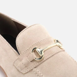 Walk London Men's Terry Trim Suede Loafers - Flax -Vans || Clarks || Ugg Sales 13629832 1064952710332513