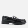 Walk London Men's Sean Leather Trim Loafers - Black -Vans || Clarks || Ugg Sales 13629838 3444952710396419