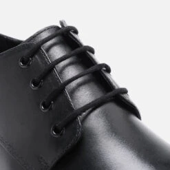 Walk London Men's Brooklyn Leather Derby Shoes - Black -Vans || Clarks || Ugg Sales 13629844 8354952710802793