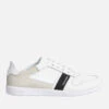 Calvin Klein Men's Low Top Mix Trainers - Triple White