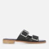 EMU Australia Women's Peli Leather Double Strap Sandals - Black