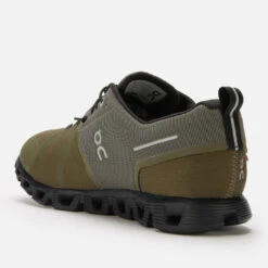 ON Men's Cloud 5 Waterproof Running Trainers - Olive/Black -Vans || Clarks || Ugg Sales 13643187 1234953153156378
