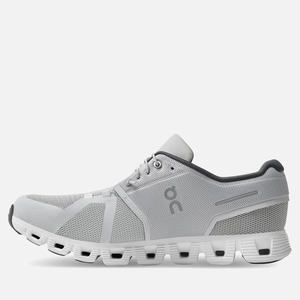 ON Men's Cloud 5 Running Trainers - Glacier/White 5 ON Men's Cloud 5 Running Trainers - Glacier/White - Image 3
