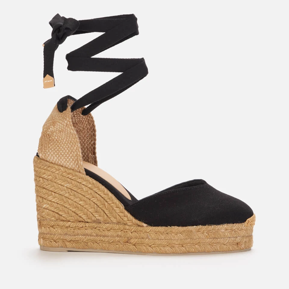 Castañer Women's Chiara 8Ed Wedged Espadrilles - Negro 3 Castañer Women's Chiara 8Ed Wedged Espadrilles - Negro