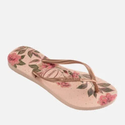 Havaianas Women's Slim Organic Flip Flops - Ballet Rose/Golden Blush -Vans || Clarks || Ugg Sales 13664882 1465047546725168