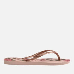 Havaianas Women's Slim Organic Flip Flops - Ballet Rose/Golden Blush -Vans || Clarks || Ugg Sales 13664882 1685047546776594