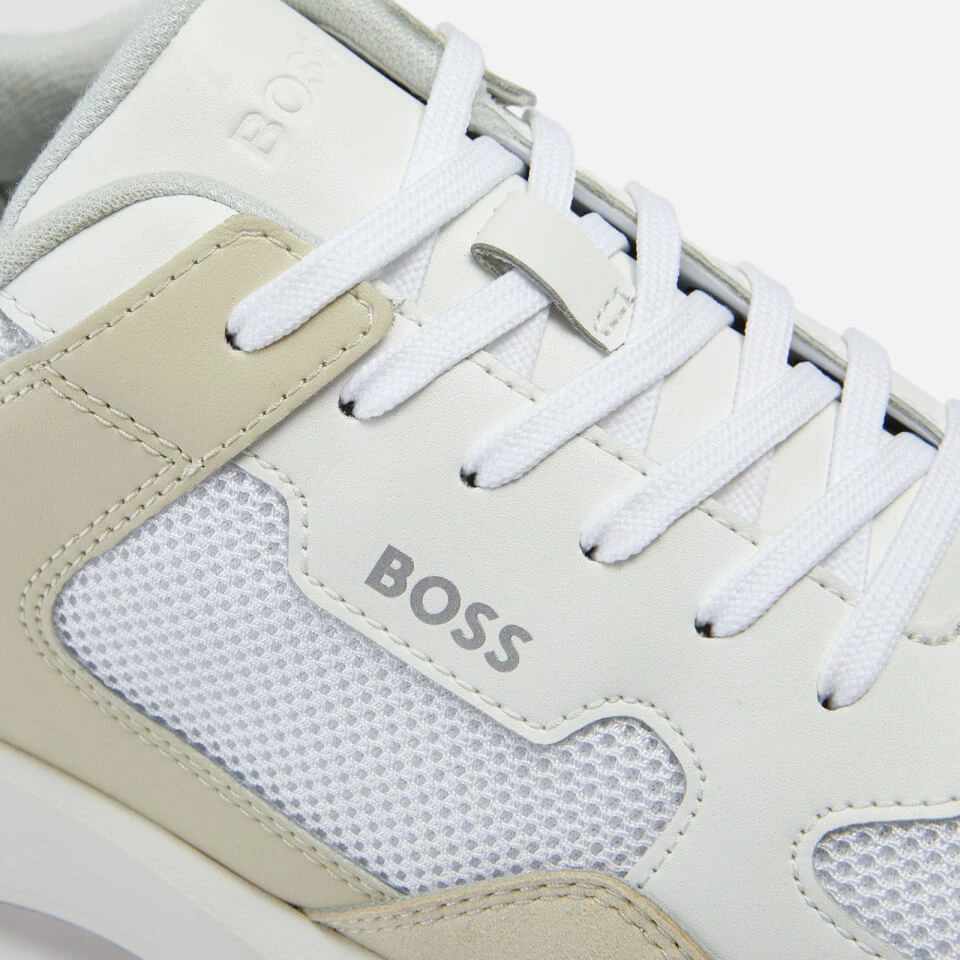 BOSS Men's Dean Runner Trainers - Open Beige 6 BOSS Men's Dean Runner Trainers - Open Beige - Image 4